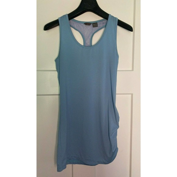 MERRELL Women's‎ Size XS Deveau Striped Tank Top Racerback purple blue EUC - Picture 1 of 11